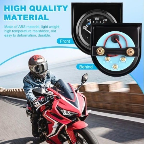2″» 52mm Water Temp Gauge, 100-250℉ Water Temp Thermometer Meter Kit Car Access