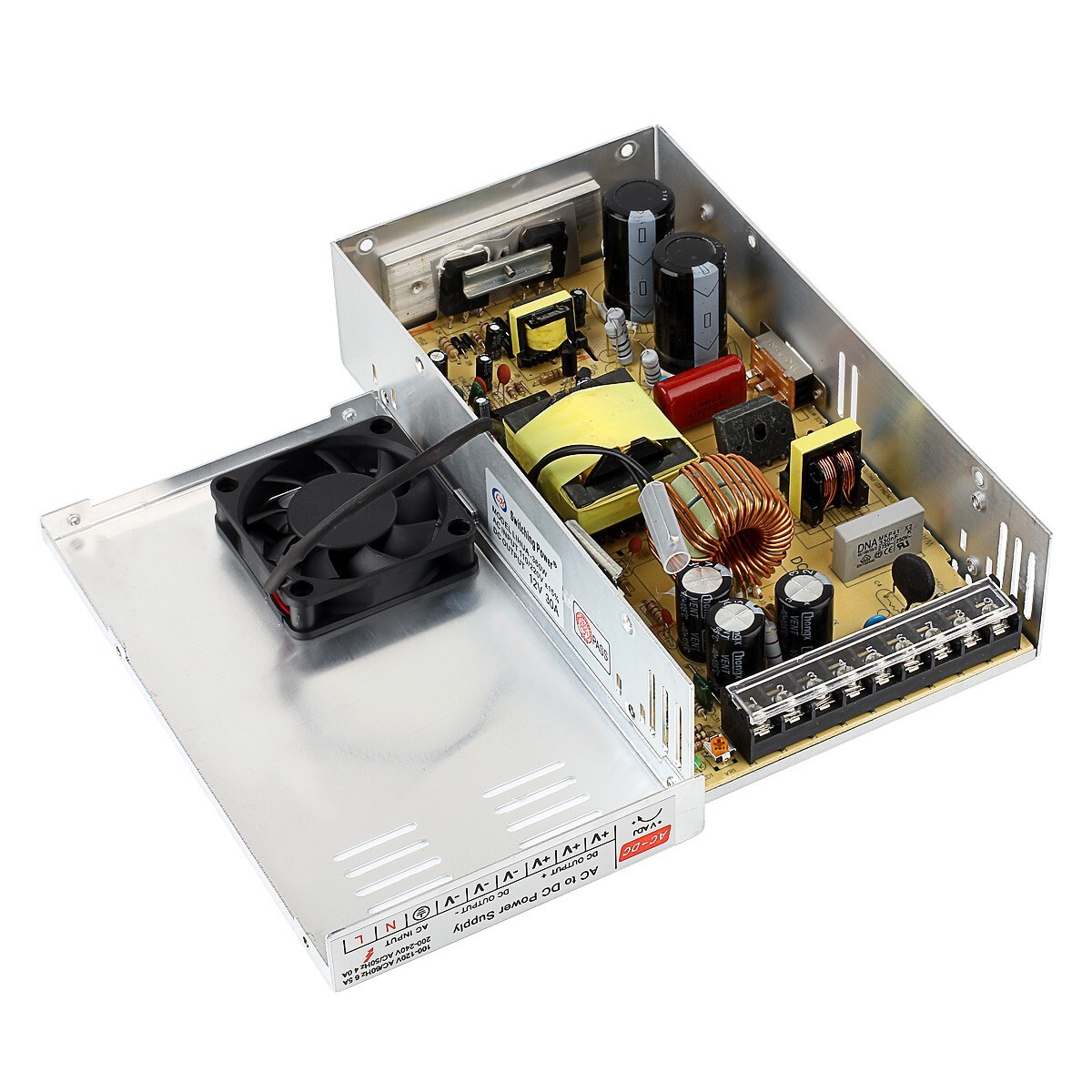 AC 110V/220V to DC 12V 30A 360W Universal Regulated Switching Power Supply