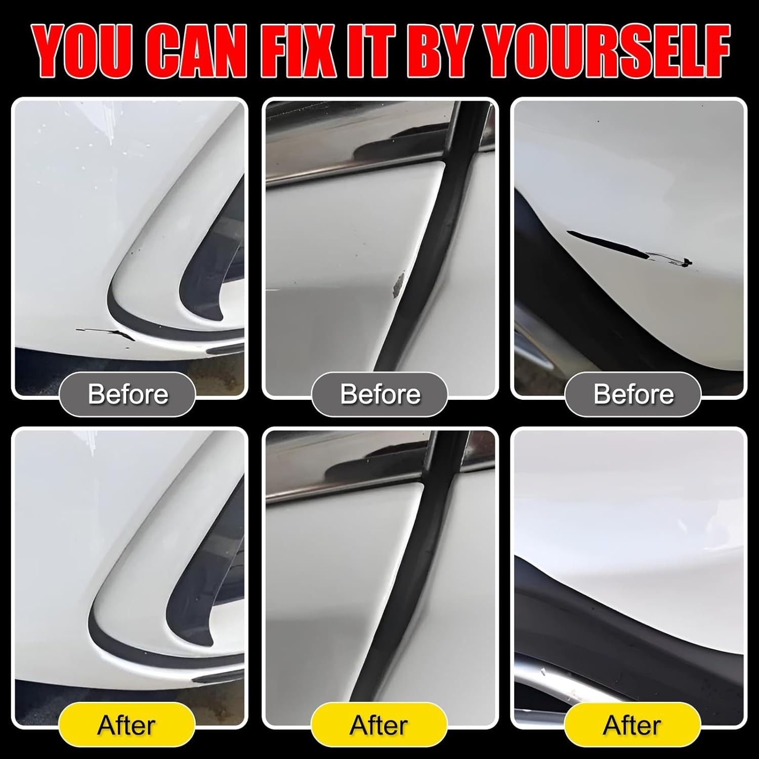 Car Touch Up Paint(Black Sapphire Metallic(475)) for BMW, Car Paint Scratch Repa