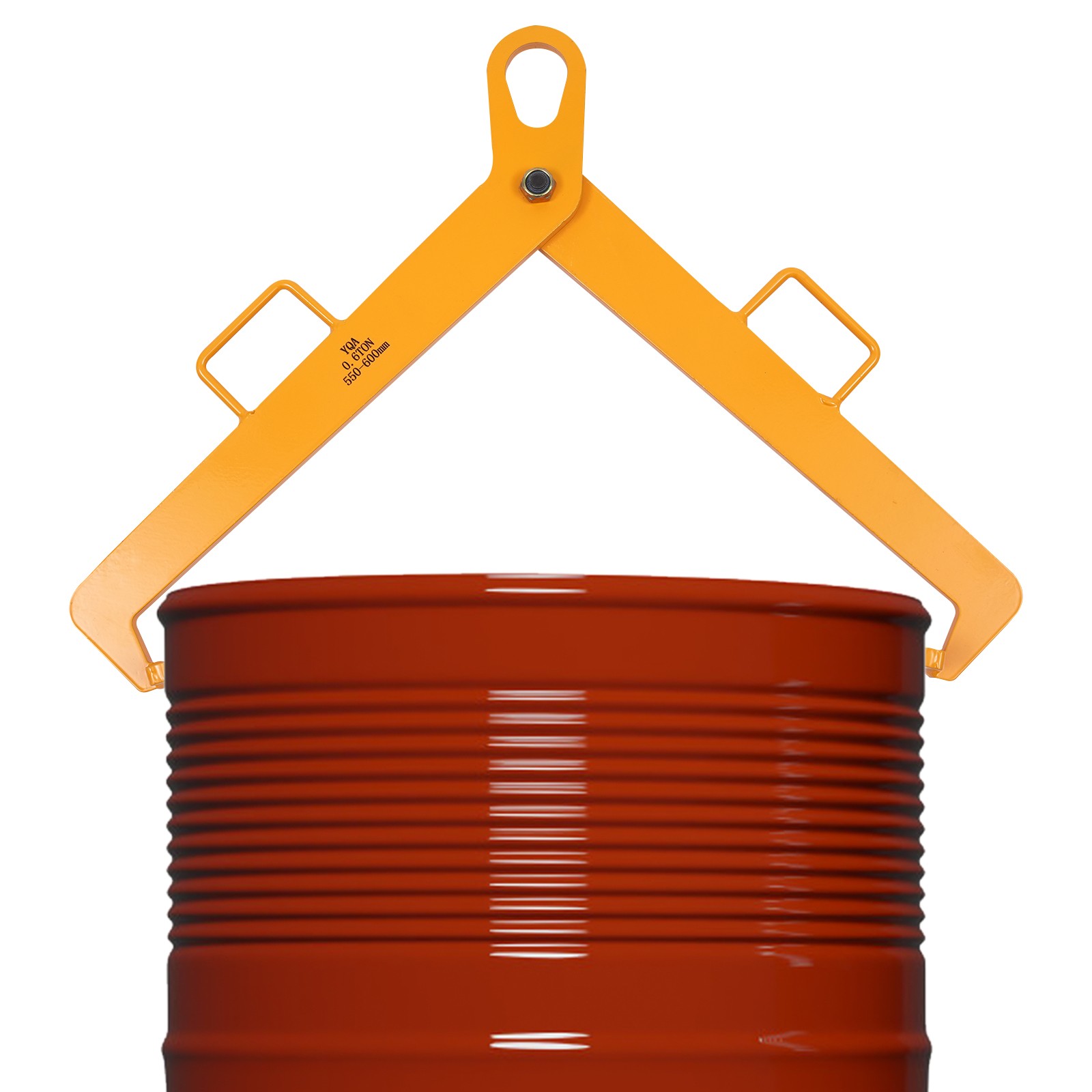 Industrial Drum Lifter Vertical Barrel Clamp Oil Drum Lifting Plier 0.6T Maxload