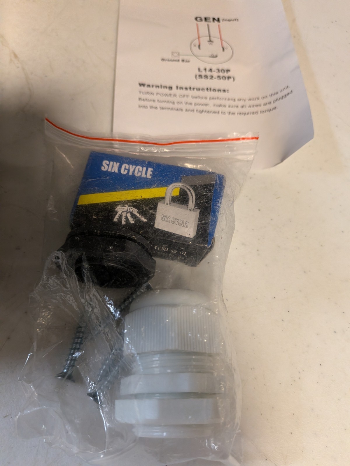 Heavy Duty Pre-Drilled 50 Amp Generator Inlet Box 3R NEMA SS2-50P Big Spac for 3