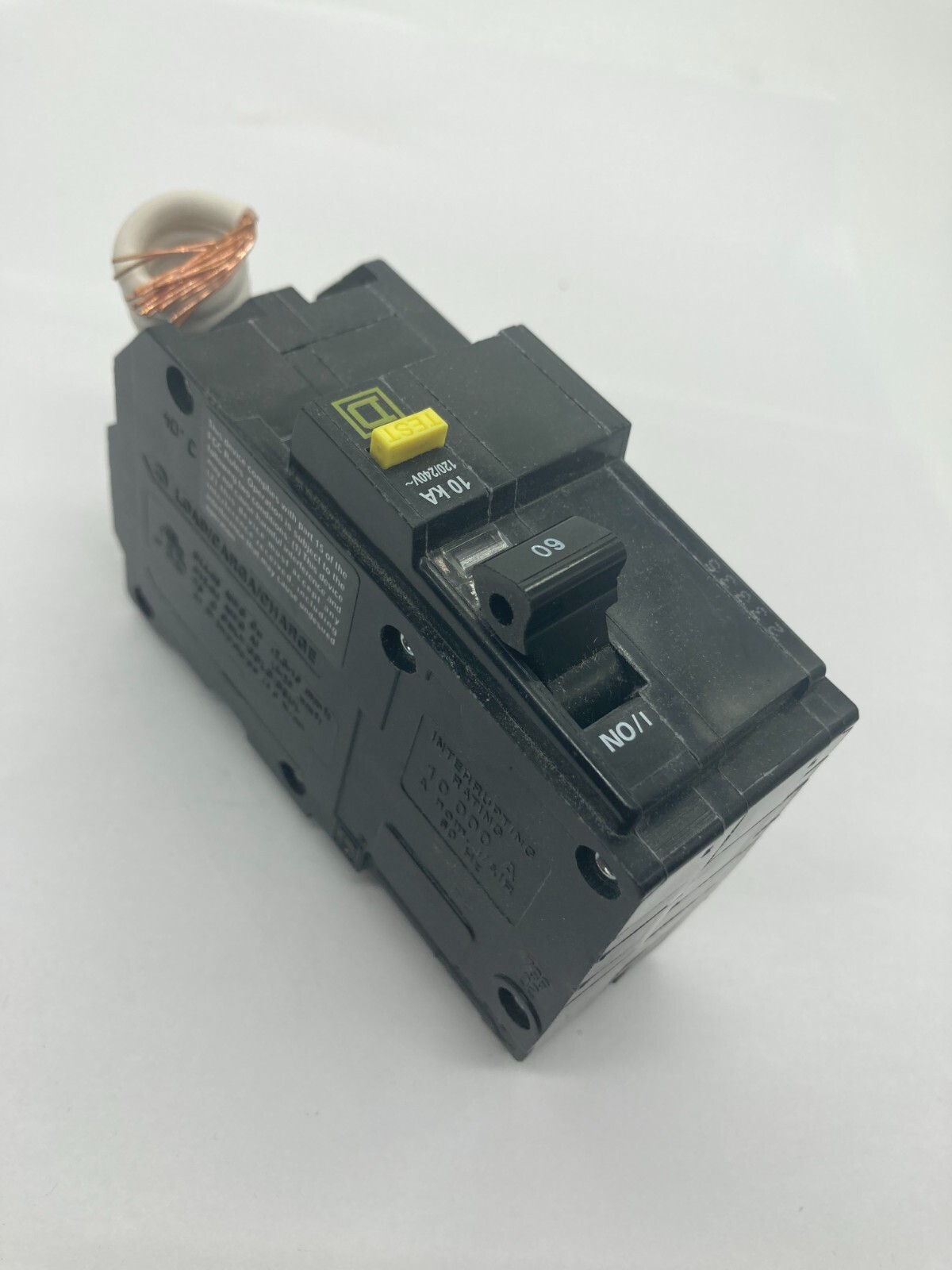 Square D QO260GFICP 2Pole 60 Amp 120 240V QO Plug In GFCI GFI Breaker New No Box