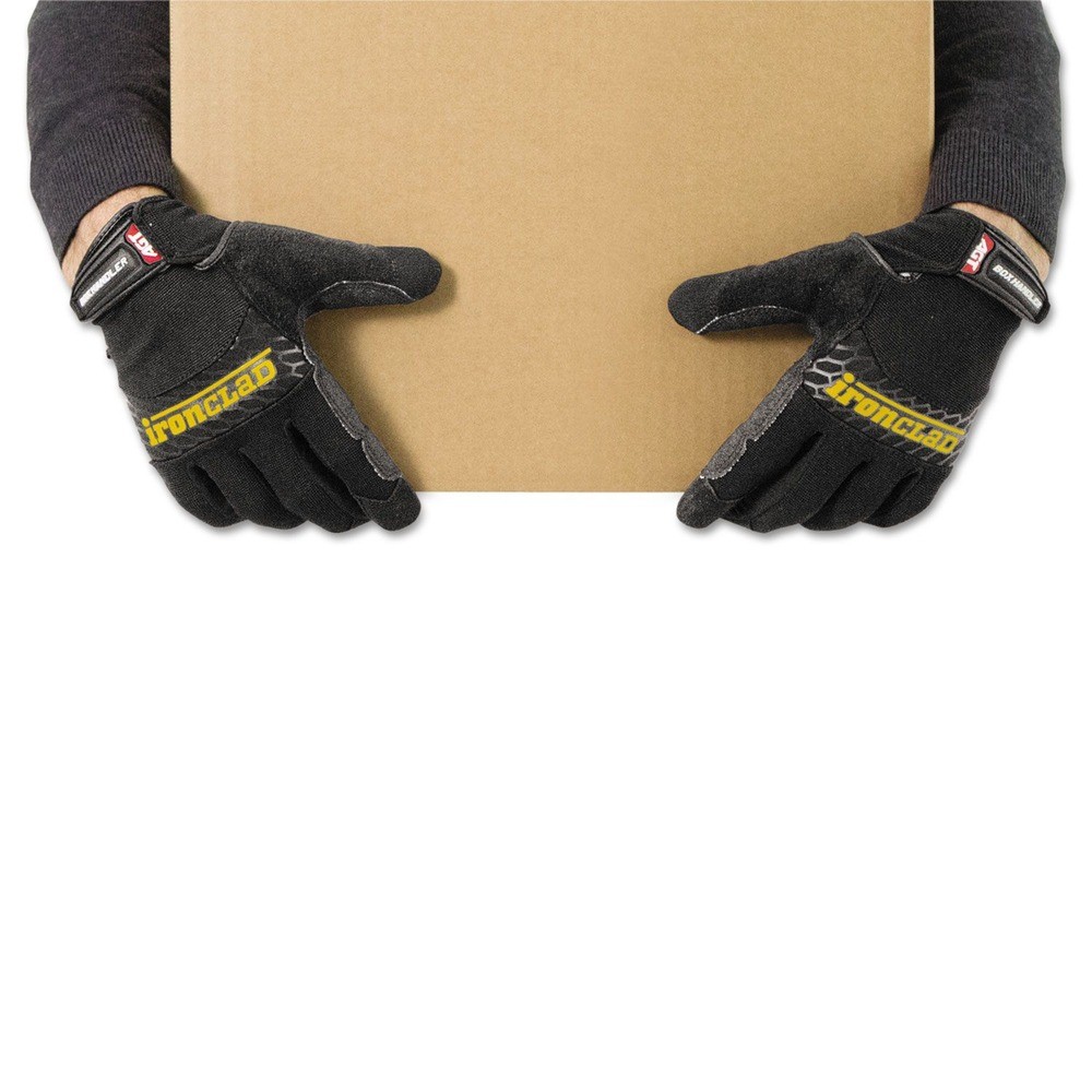 Ironclad BHG05XL Box Handler Gloves – X-Large, Black (1 Pair) New