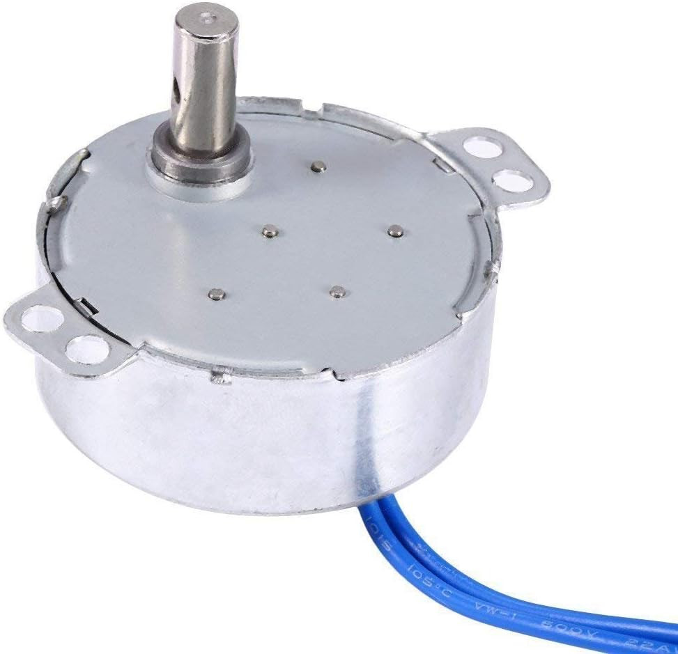 2PCS Synchronous Synchron Motor 50/60Hz AC 100~127V 4W 2.5-3RPM/MIN CCW/CW for H