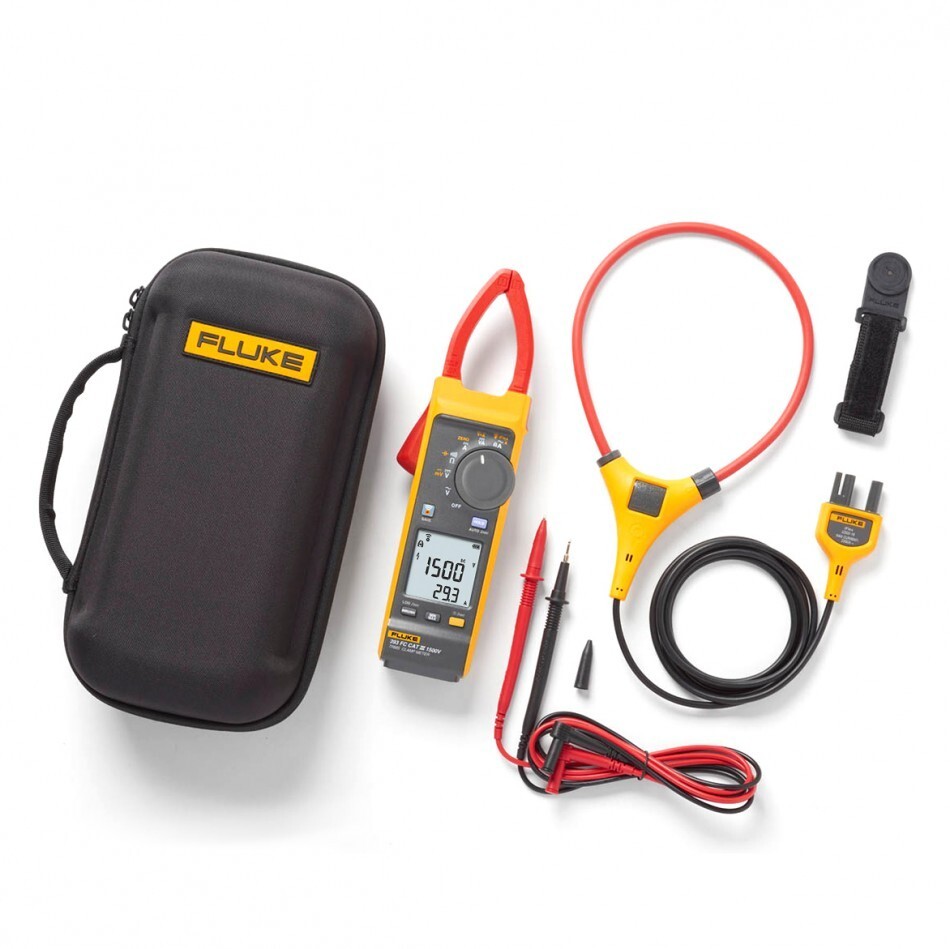 FLUKE CLAPM METER TYPE 393 FC For CAT III 1500V True-RMS NEW From JAPAN