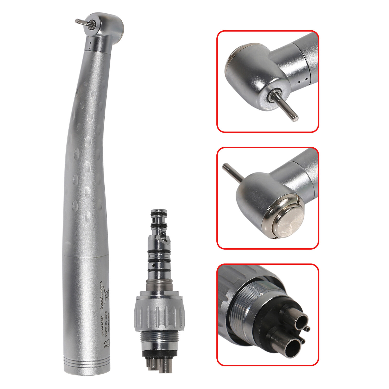 Yabang Dental High Speed Handpiece + Quick Coupler 4 Hole Swivel Coupling GB4