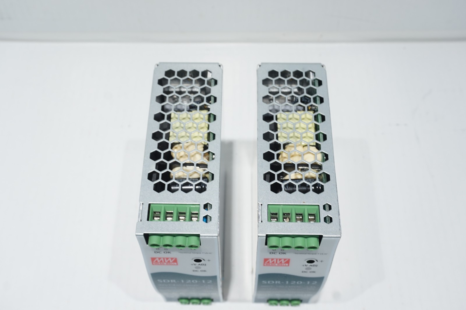 2 – MEAN WELL SDR-120-12 DIN RAIL MOUNT POWER SUPPLY (12V / 10A / 120W)