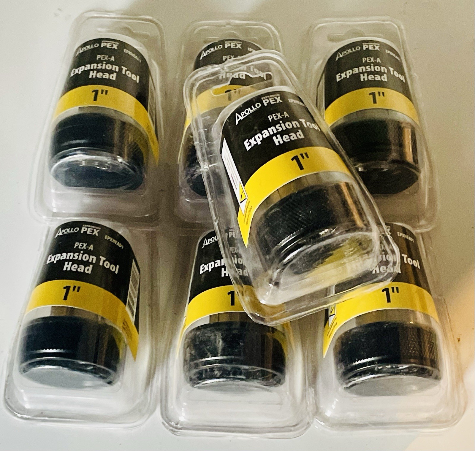 Apollo 1” PEX-A Expander Expansion Tool Head EPXHEAD1 (Lot Of 7) New Sealed