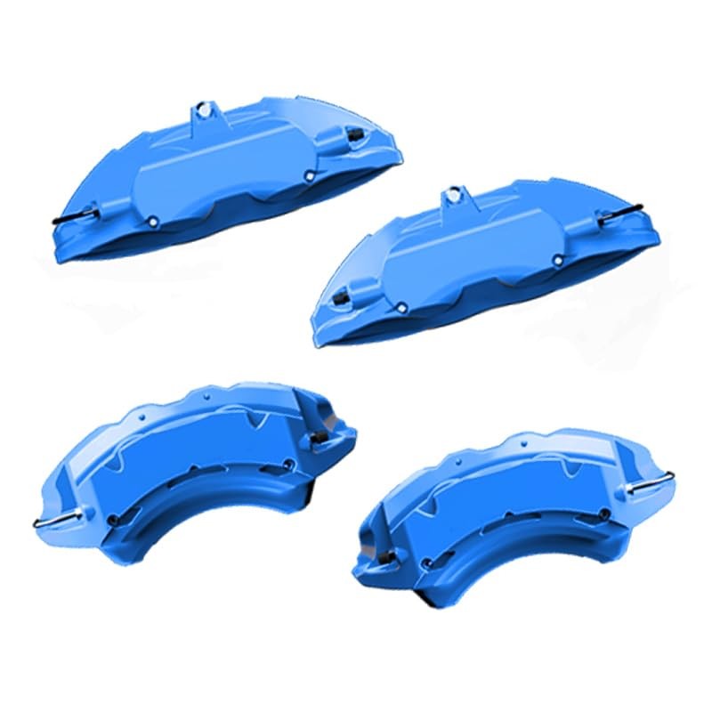 Aluminum Light Blue Caliper Covers for 2015-2023 Mustang GT 4Pcs Powder Coated