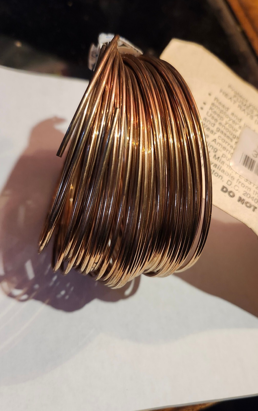 15% Silver Copper Brazing Alloy Coil AWS A5.8-81 BCUP-5 .063″ 25oz 5-PACK BUNDLE
