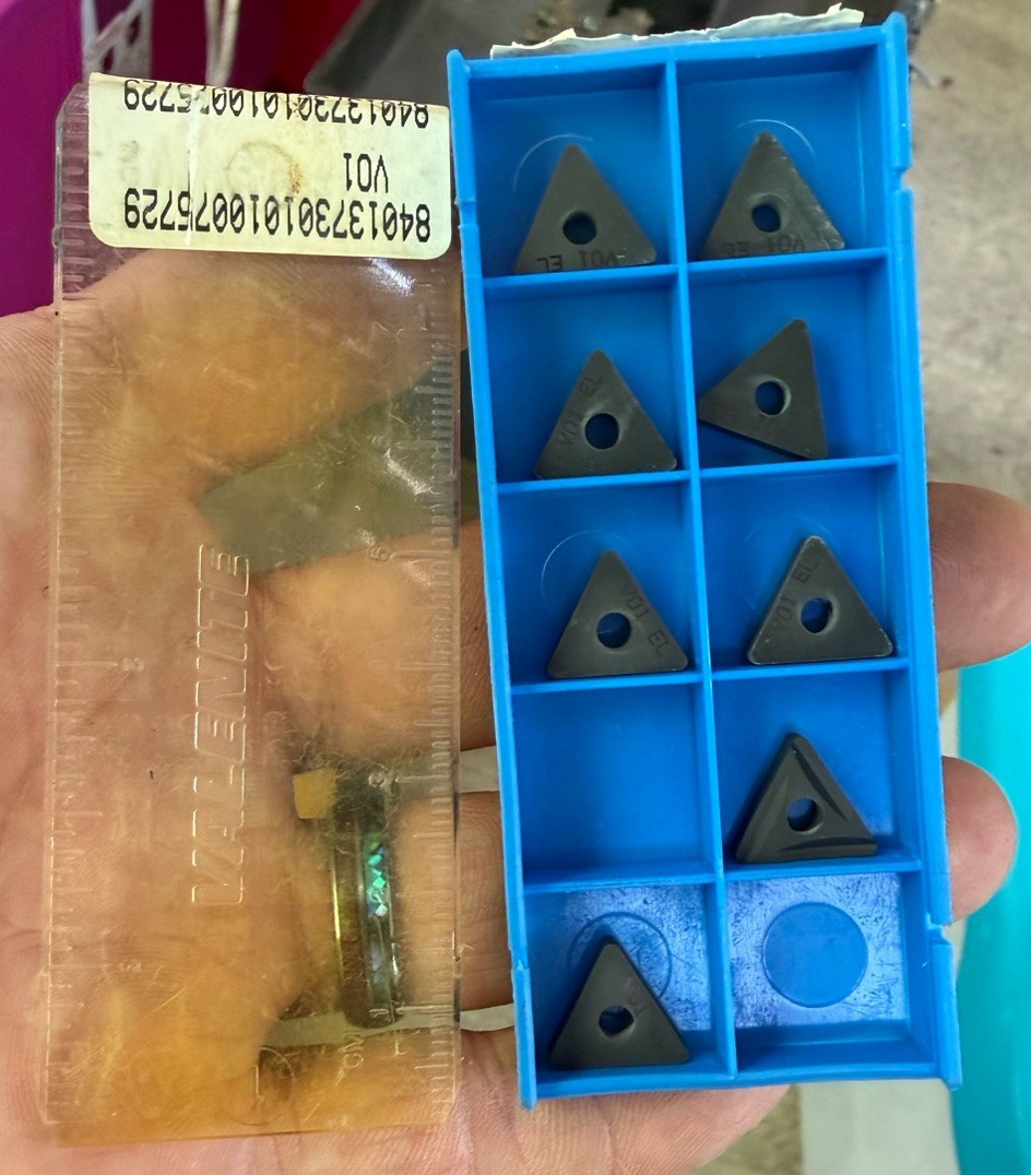 VALENITE 5/8 SHANK DIA BHP-EC-612 6″ OAL INDEXABLE BORING BAR TNFM INSERTS .625