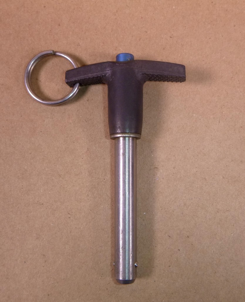 3/8″ Shank x 2″ Grip Length T Hdl Stainless Steel Quick Release Pin Avibank USA