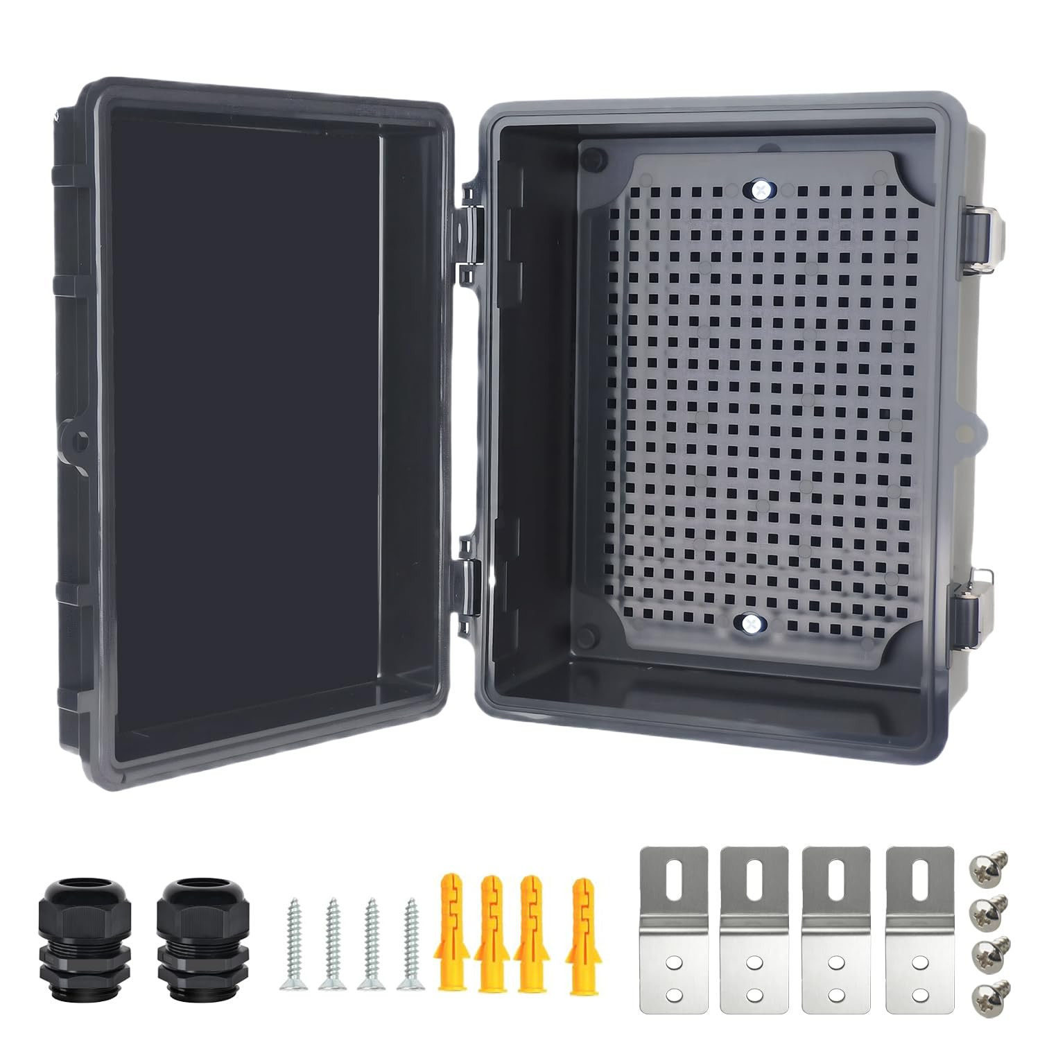 Electrical Junction Box, IP67 Waterproof Outdoor Box ABS Plastic Enclosure with