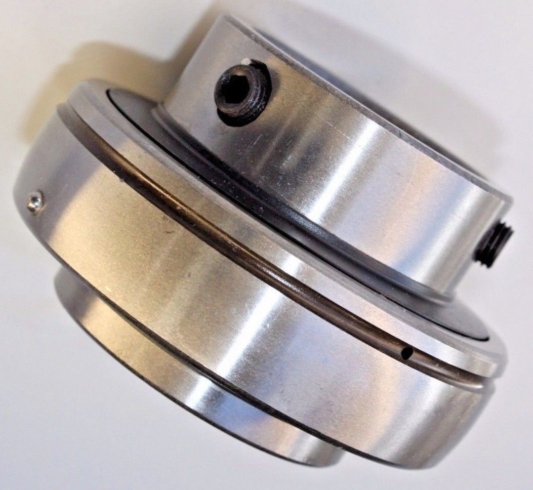Premium UCX05-16 Insert Bearing 1″ Bore w/Set Screws Medium Duty Relube Type