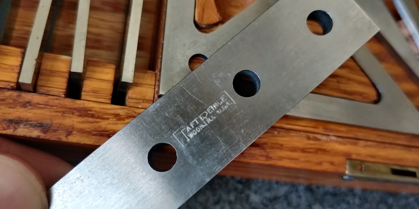 Taft Peirce Universal Angle Gage Set Vintage set complete machinist tool