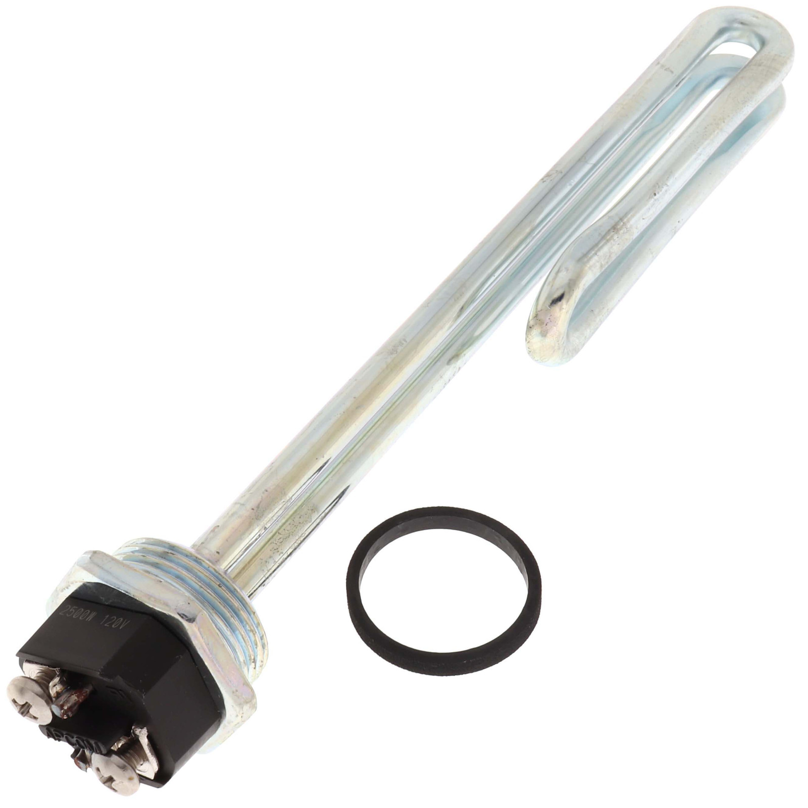 AO Smith 8.125 Corrogard Zinc-Plated Copper Screw-In Element 120V 2500W