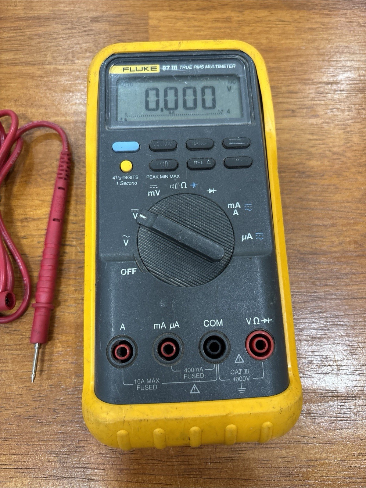 Fluke 87 True RMS Digital Multimeter with Test Leads