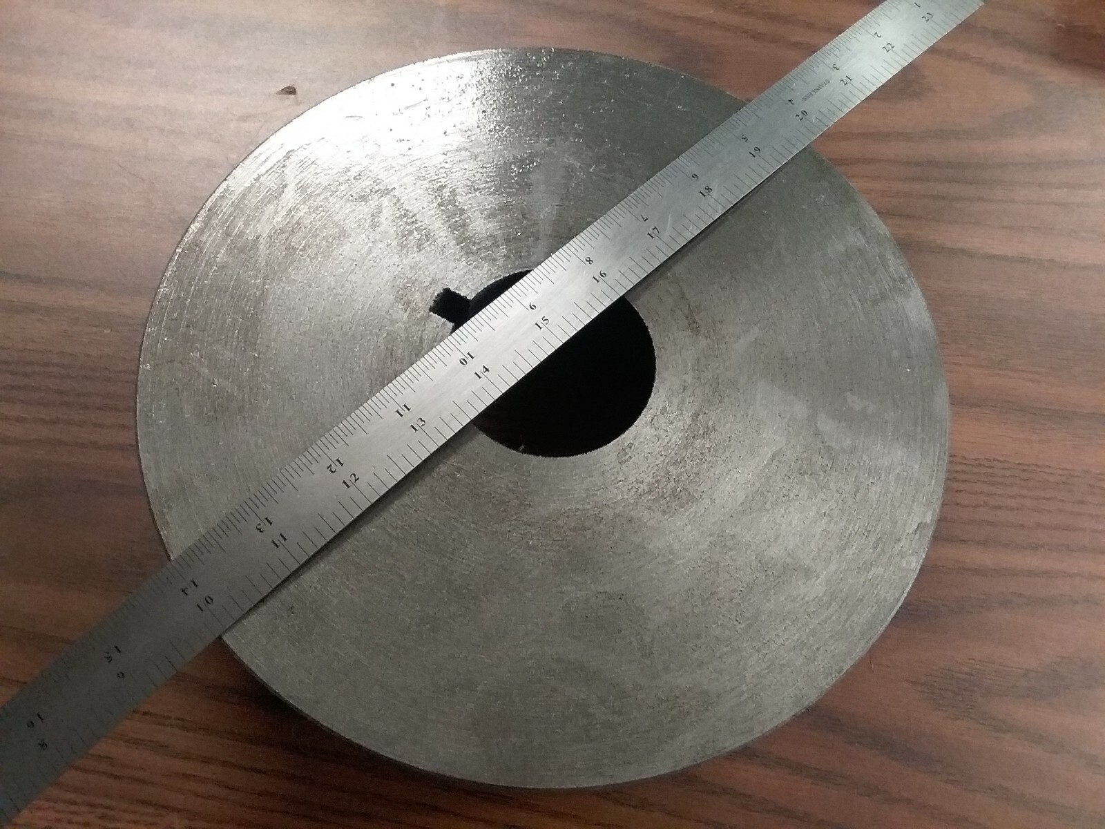 10″ L0 Semi-finished adapter Plate for LATHE CHUCKS #ADP-10-L0SM-NEW