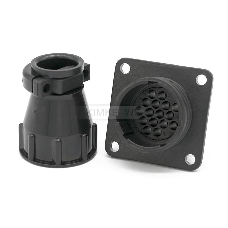 16 Pin/Way TE/AMP/TYCO CPC Series Circular Male Female Connector Plug Socket Kit
