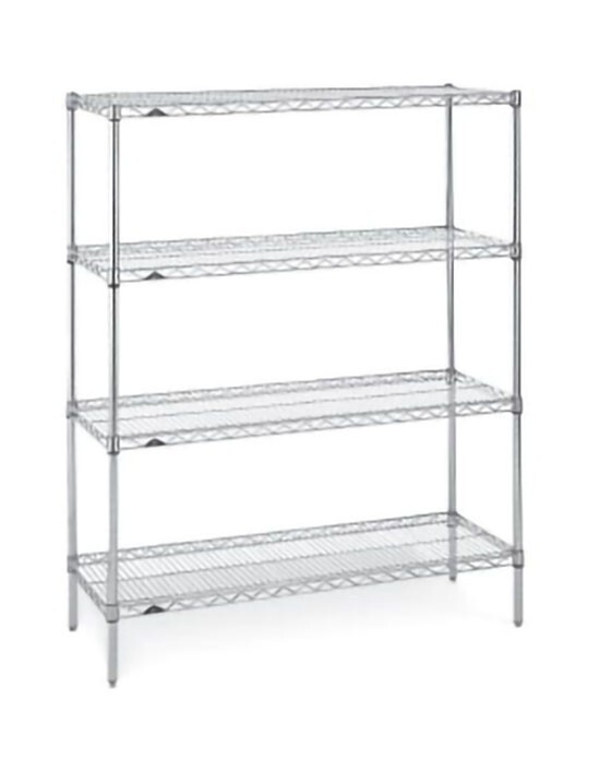 4 Shelf Metro 36×72 Stationary Kit – Super Erecta(R) Super Wide(TM) Shelves