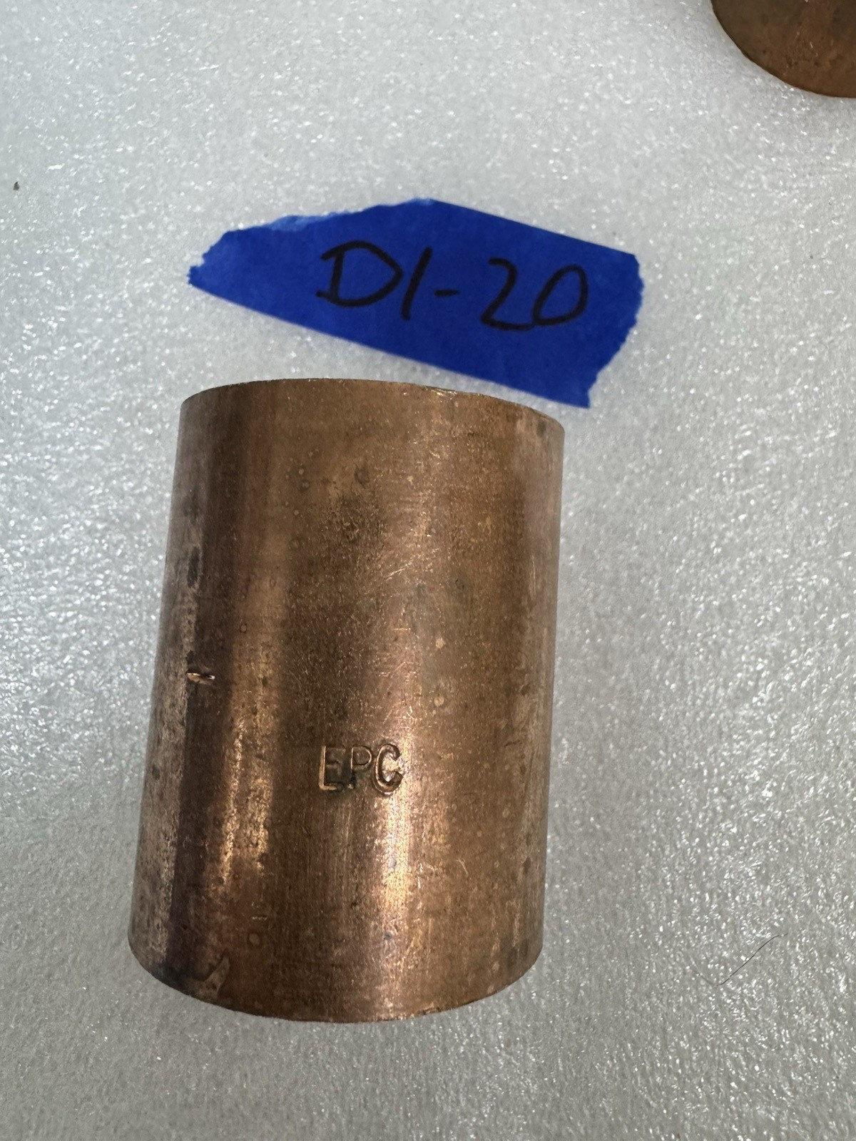 1-1/2″ Copper Slip Coupling With and Without Stop, multiple brands ( Lot of 9 )