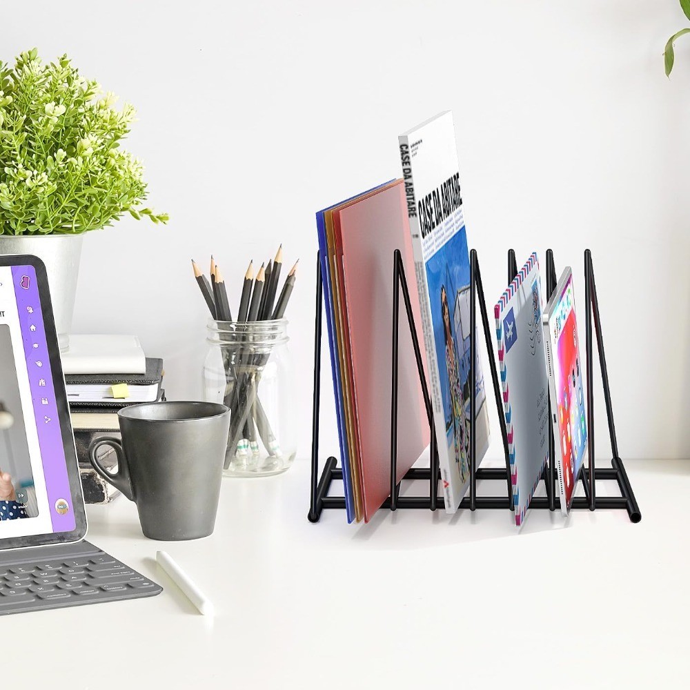 Triangle File Folder Racks,7 Sections File Holder,File Storage