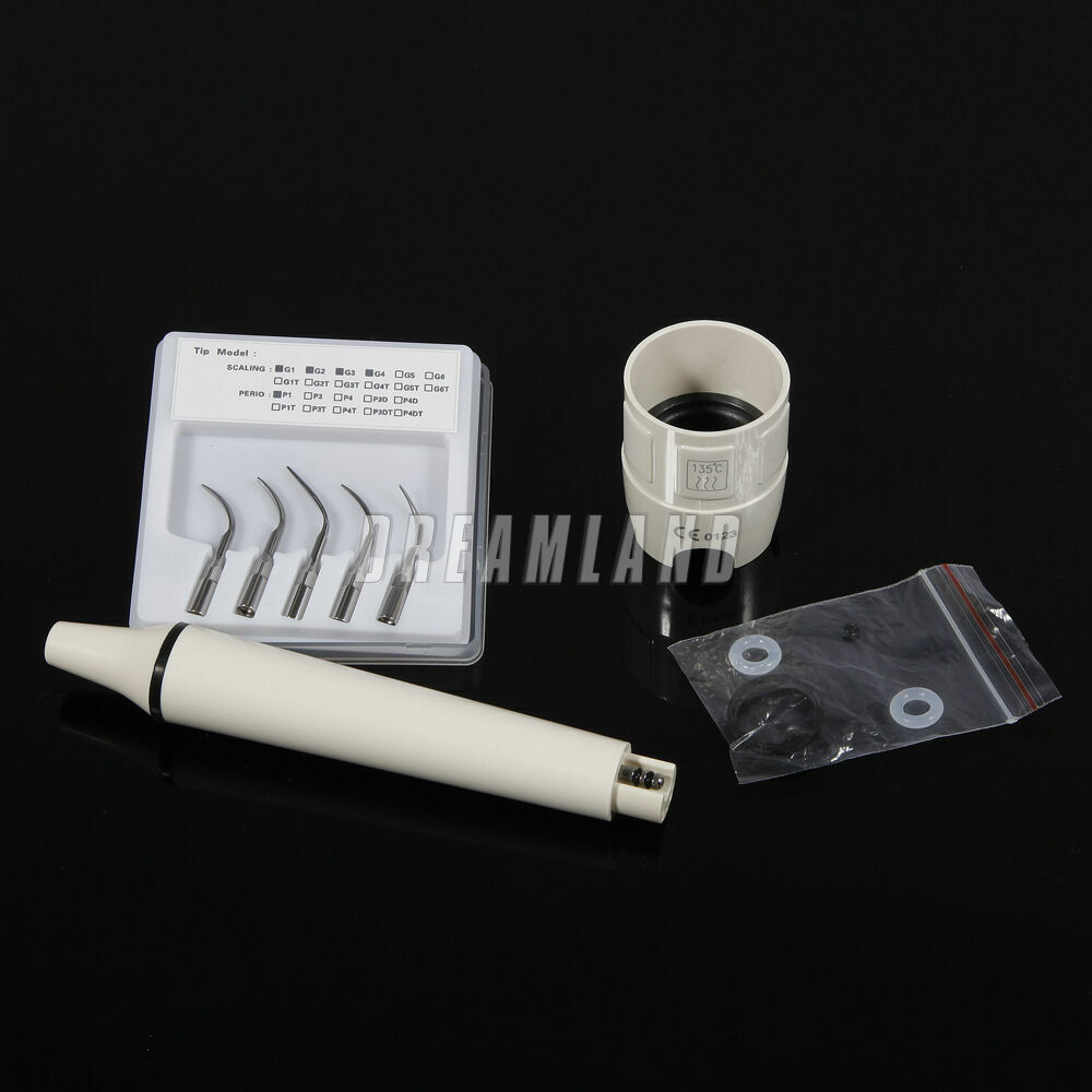 SK-E1 Dental Ultrasonic Electric Scaler 2*Water Bottles Fit Cavitron EMS Tips