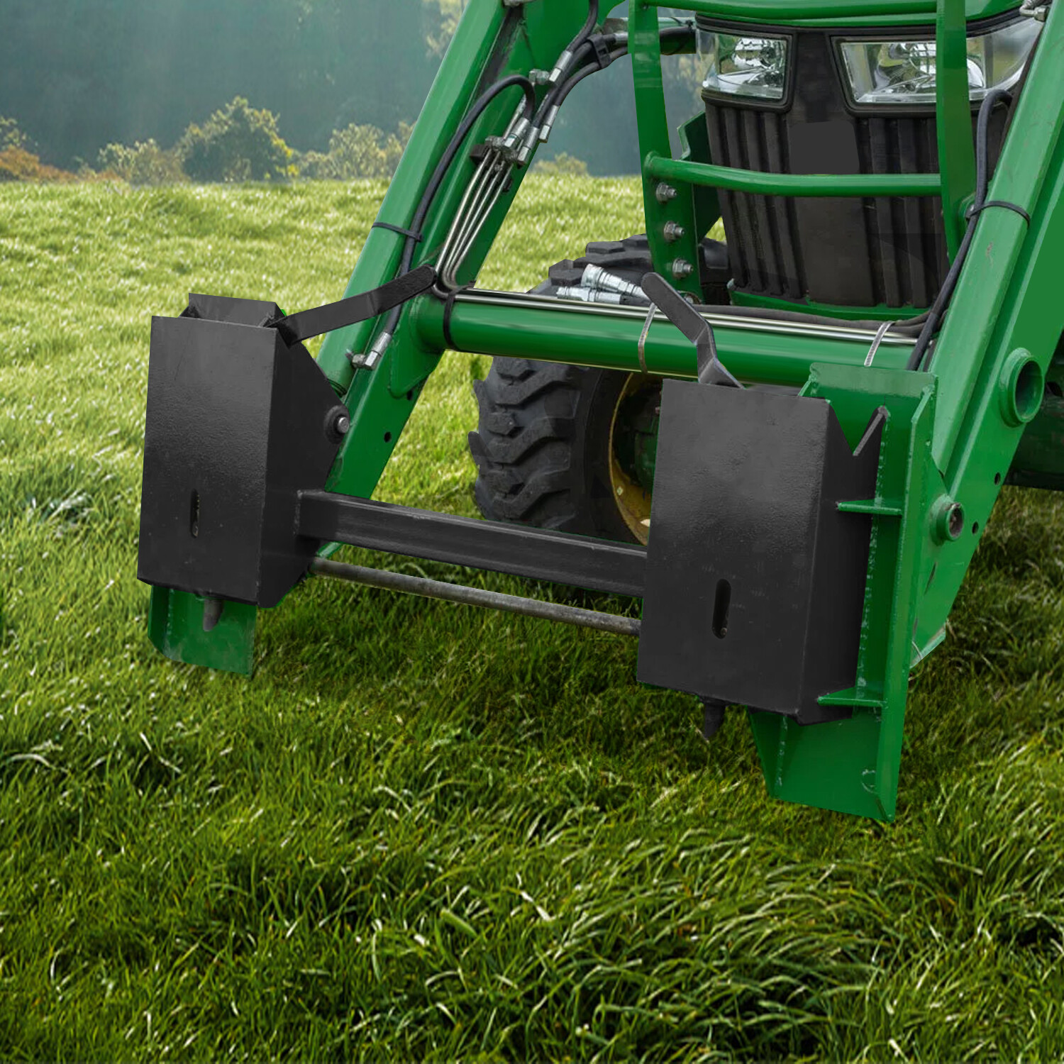 Quick Tach Adapter Conversion Fits Global John Deere To Skid Steer Adapter
