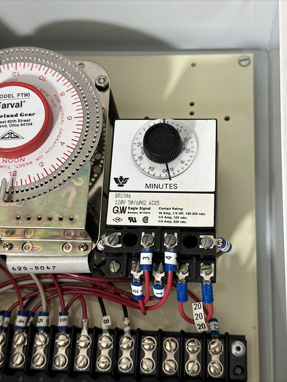 Cleveland Gear KL5-11624 Farval Timer 0-30min 120v-ac