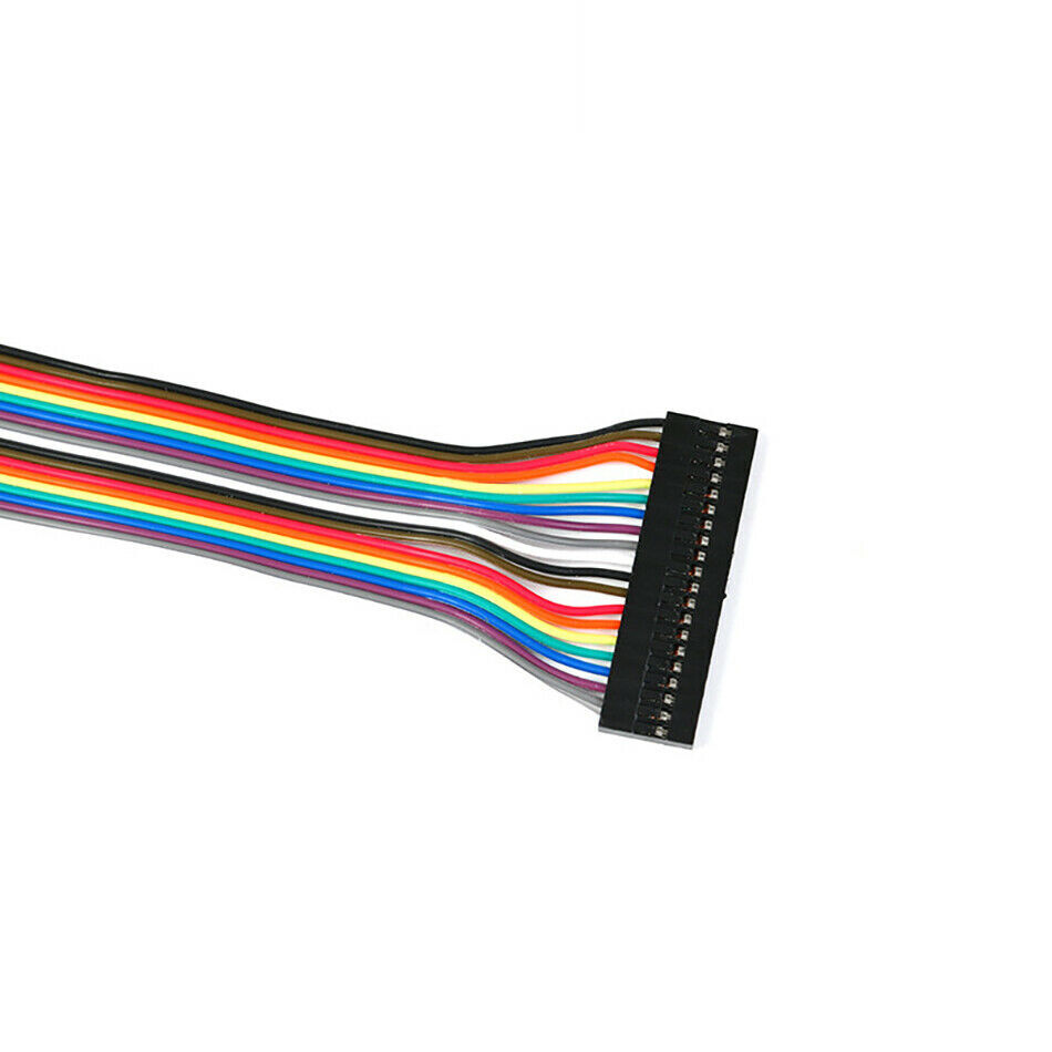 DuPont 2.54mm Ribbon Connector Cable Female-Female 20cm 2/3/4/5/6/8/9/10/12/20P
