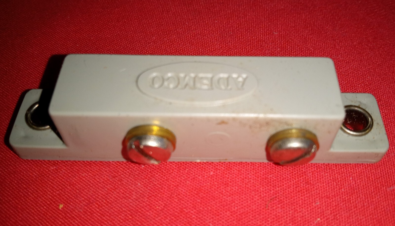 Ademco Type No 39 Magnetic Contact Sensor Switch Surface Mount Grey 2-1/2″ L NOS