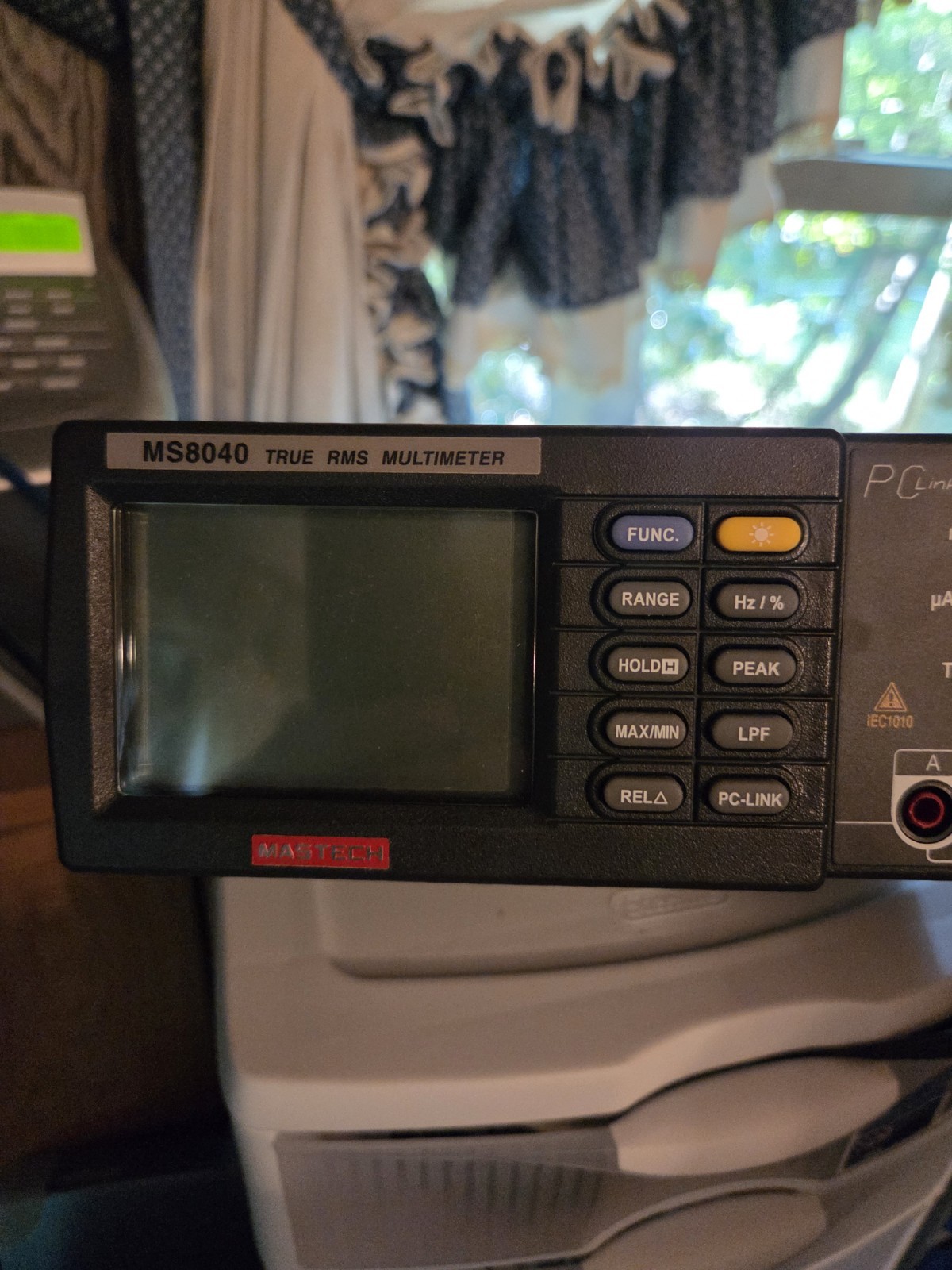 MASTECH 22000 counts MS8040 auto range BENCH MODEL MULTIMETER AC DC C R F
