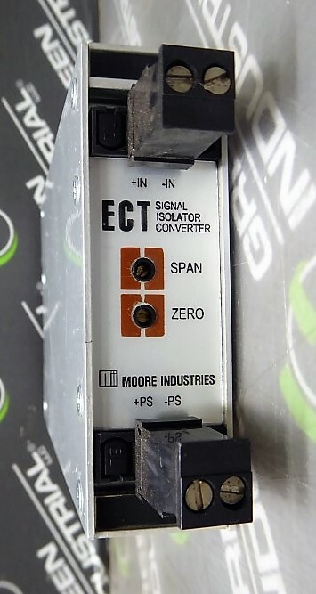 USED Moore Industries ECT/4-20MA/4-20MA/12-42DC[DIN] Signal Isolator & Converter