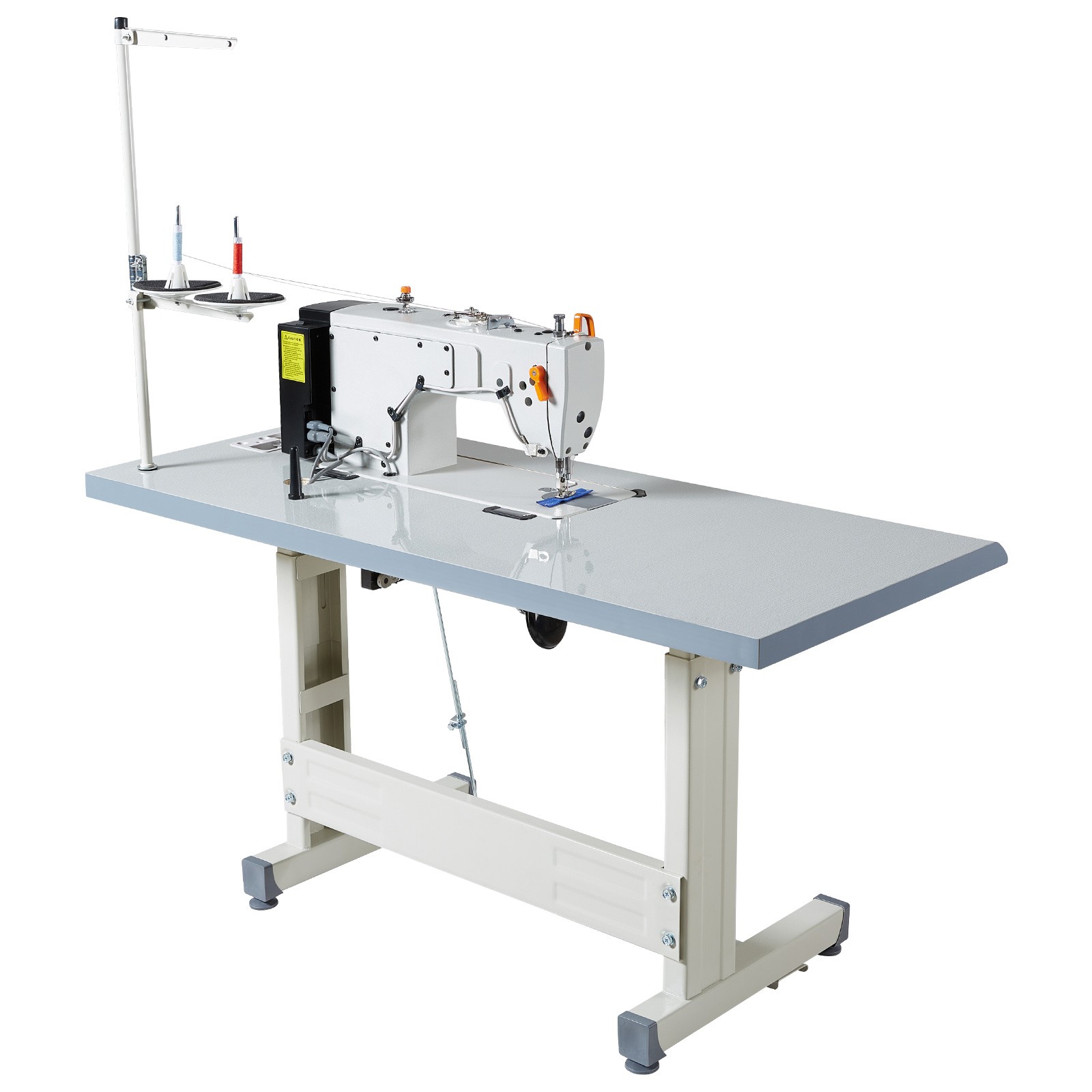 Uimoso Industrial Sewing Machine Set with Lockstitch and 550W Servo Motor