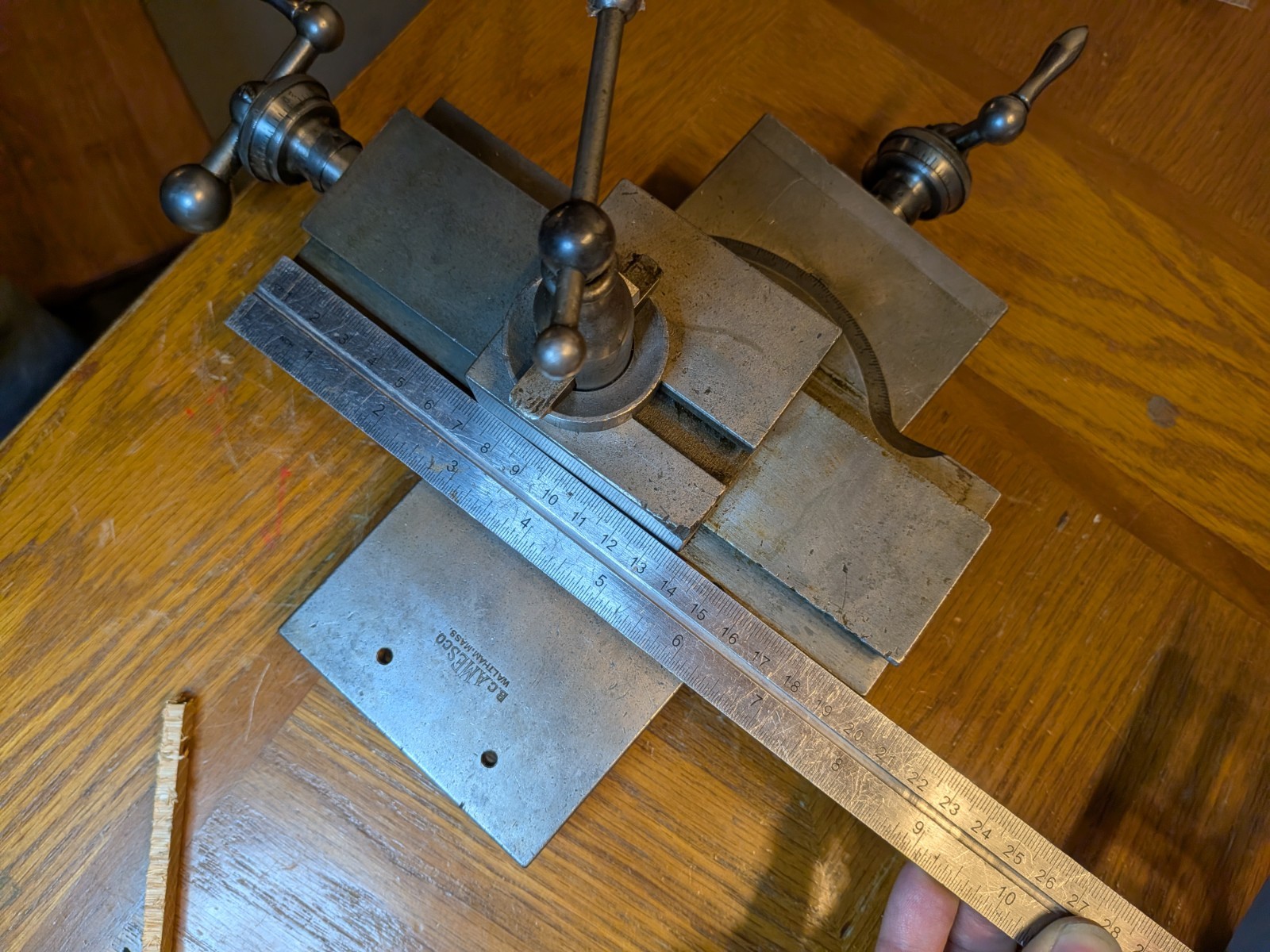 Metal Lathe Cross Slide BC Ames Compound Tool Holder