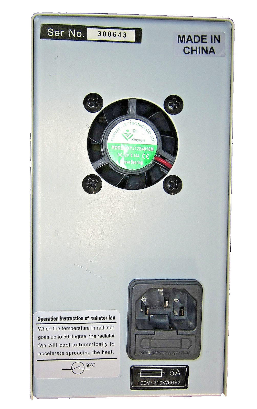Tekpower TP3005E AC/DC 30V 5A Adjustable Switching Power Supply