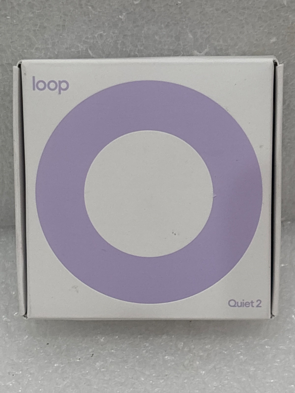 Loop Quiet 2 Ear Plugs 24dB SNR Reusable Sleep Focus Travel w/ Case Violet