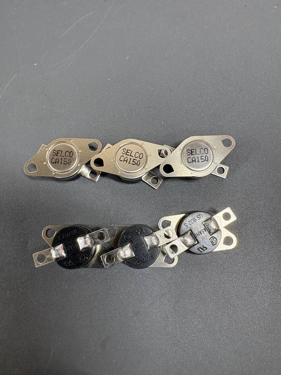 10x SELCO CA150 Thermal Switch 150°C Thermostat SPST Snap Action Chassis Mount