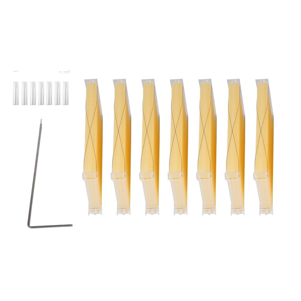 7pcs Auto Oozing Hive Beehives Beekeeping Frames for Brood Beekeeping Box House