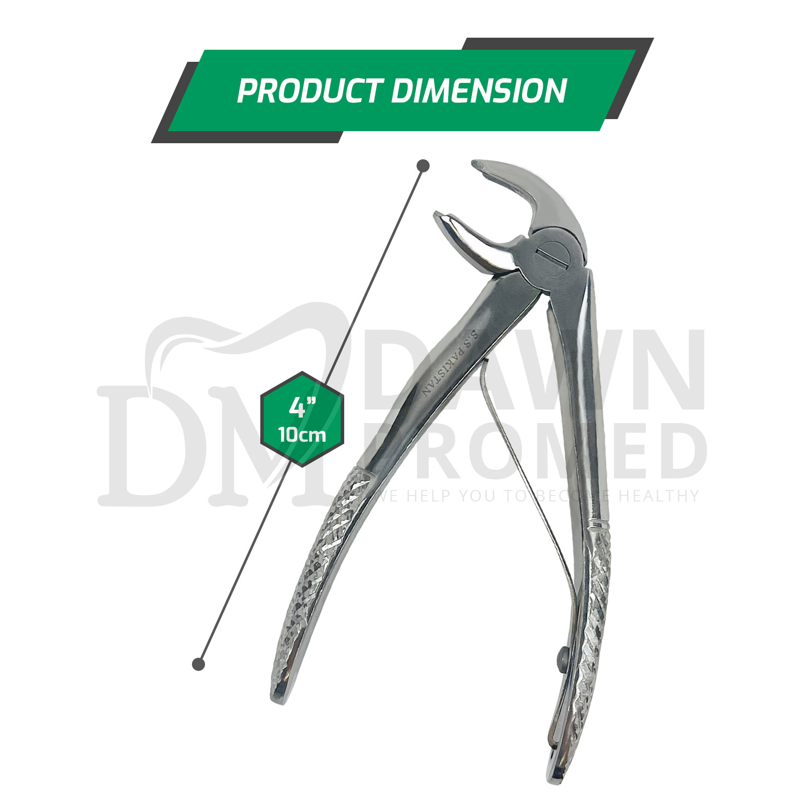Pedo Extracting Forceps #C for Lower Molar Pedodontic Dental Surgical Instrument
