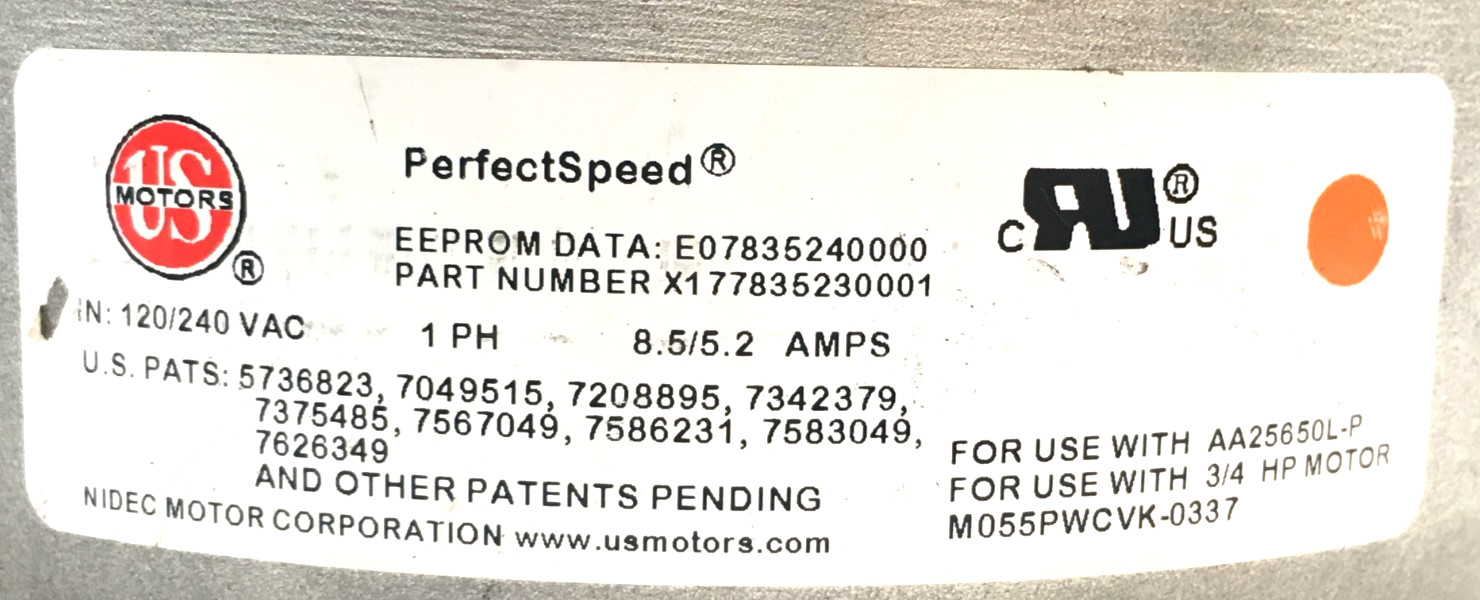 Goodman M055PWCVK-0337 Programmable ECM Module ONLY 0131M00271 CWLE used #J060