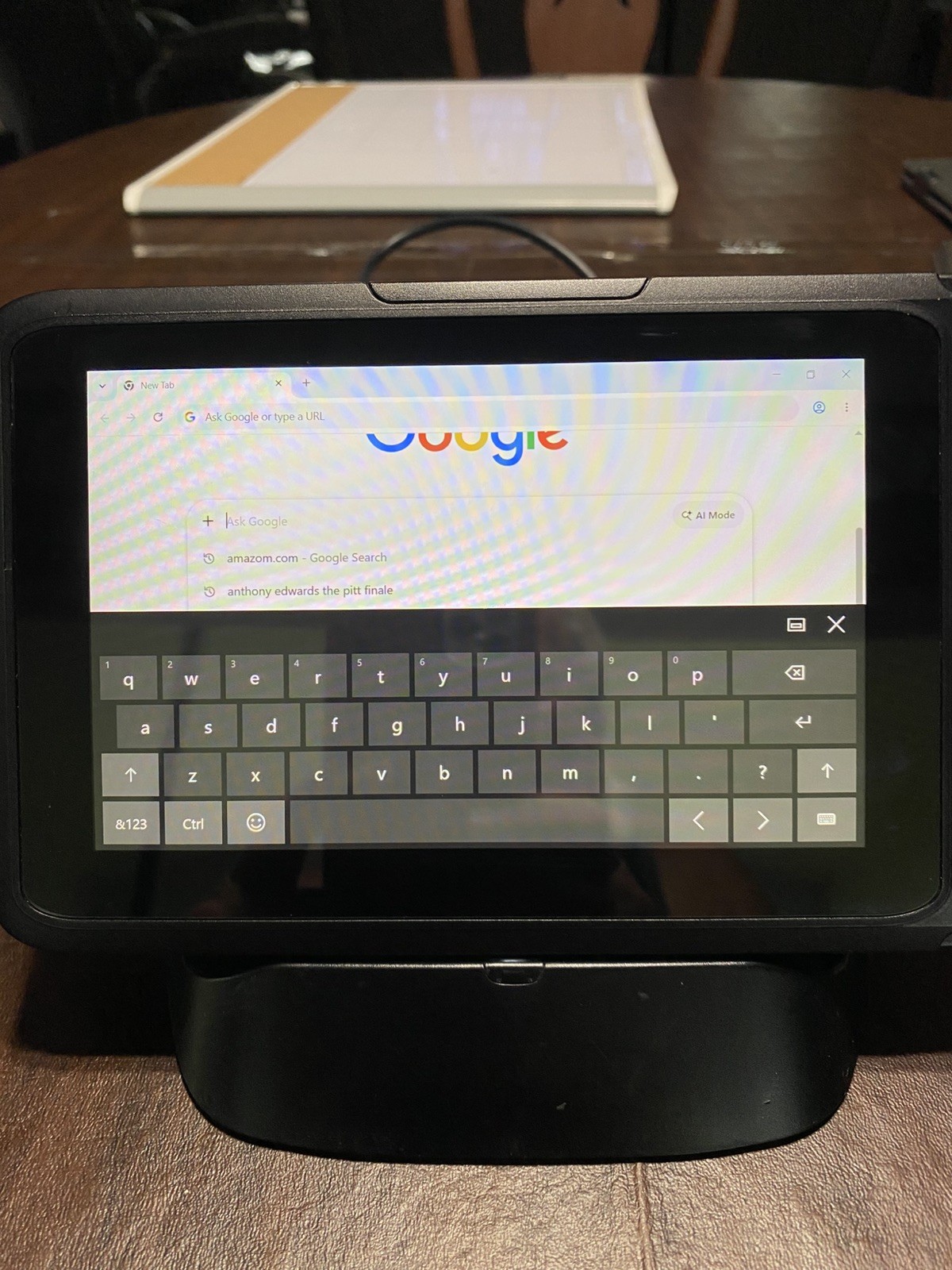 Micros Oracle DT Research DT317CR Mobile POS Tablet