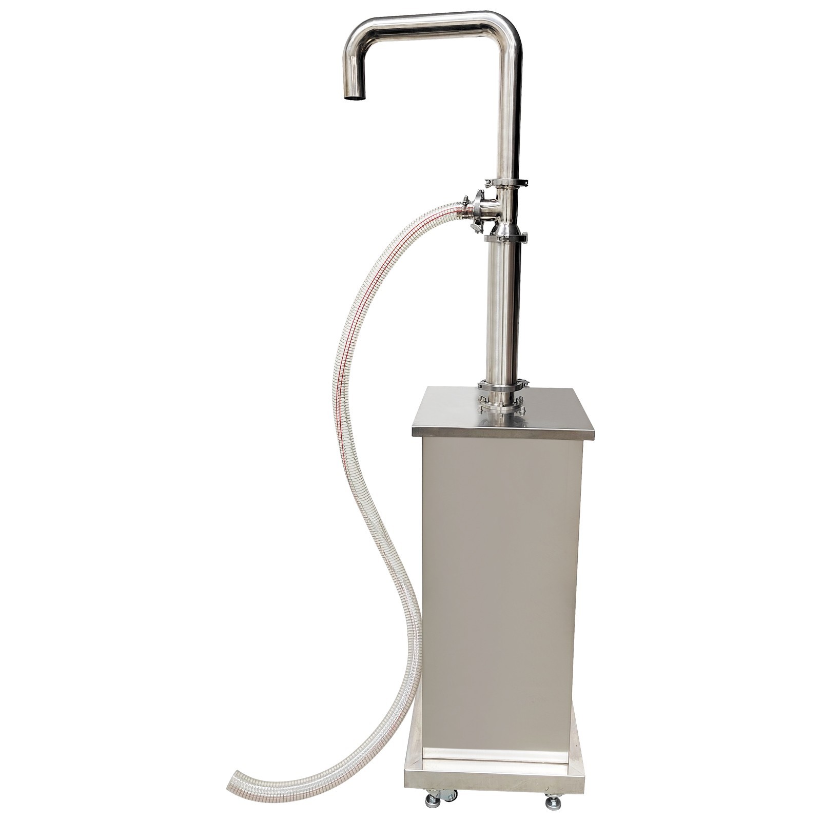 Stainless Pneumatic Paste Liquid Conveying Feeder Pneumatic Feeding Pump 11L
