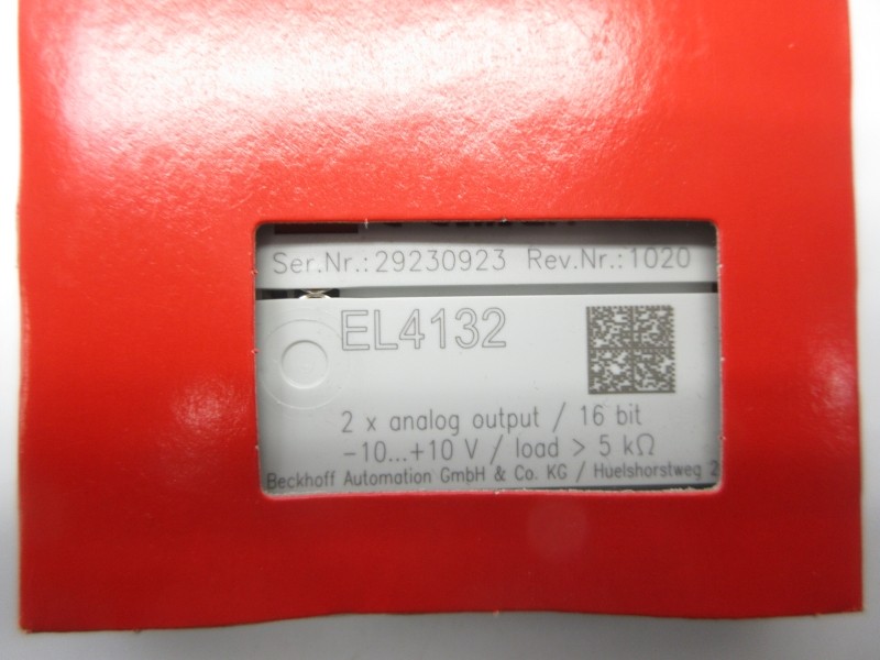 BECKHOFF EL4132 NSFS