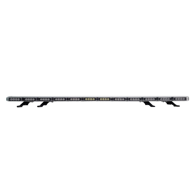 60” Amber LED Light Bar Tow Truck Roll Back Police w/ CARGO & BRAKE/TURN SIGNAL
