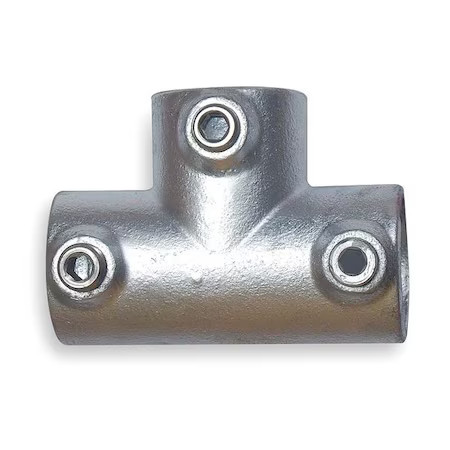 Structural Pipe Fitting, Tee, Cast Iron, 1 In Pipe Size, 50000 Lb Tensile