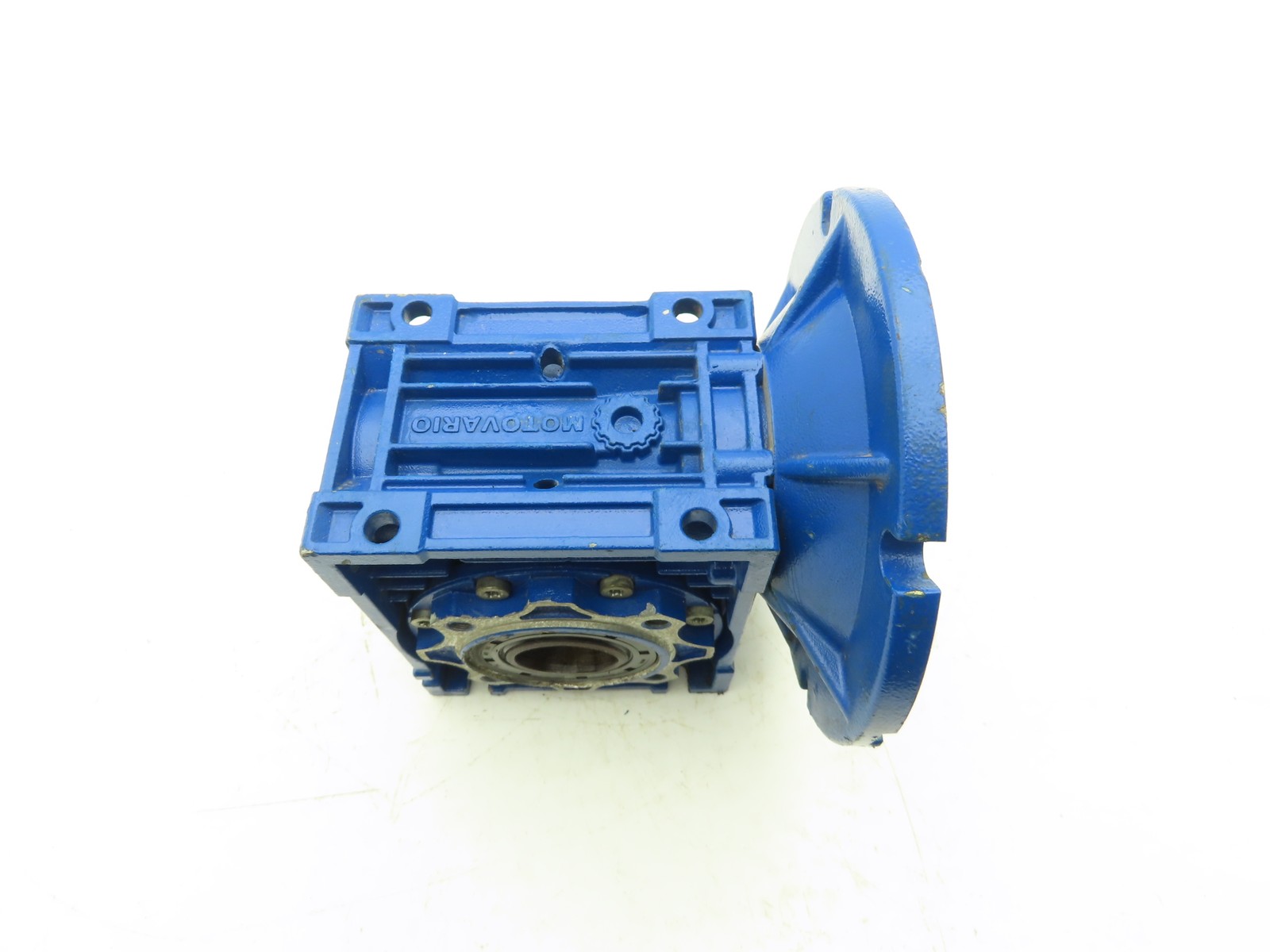 Motovario NMRV 050 Gearbox 20:1 Reducer 87.5rpm Hollow Shaft Output 56C