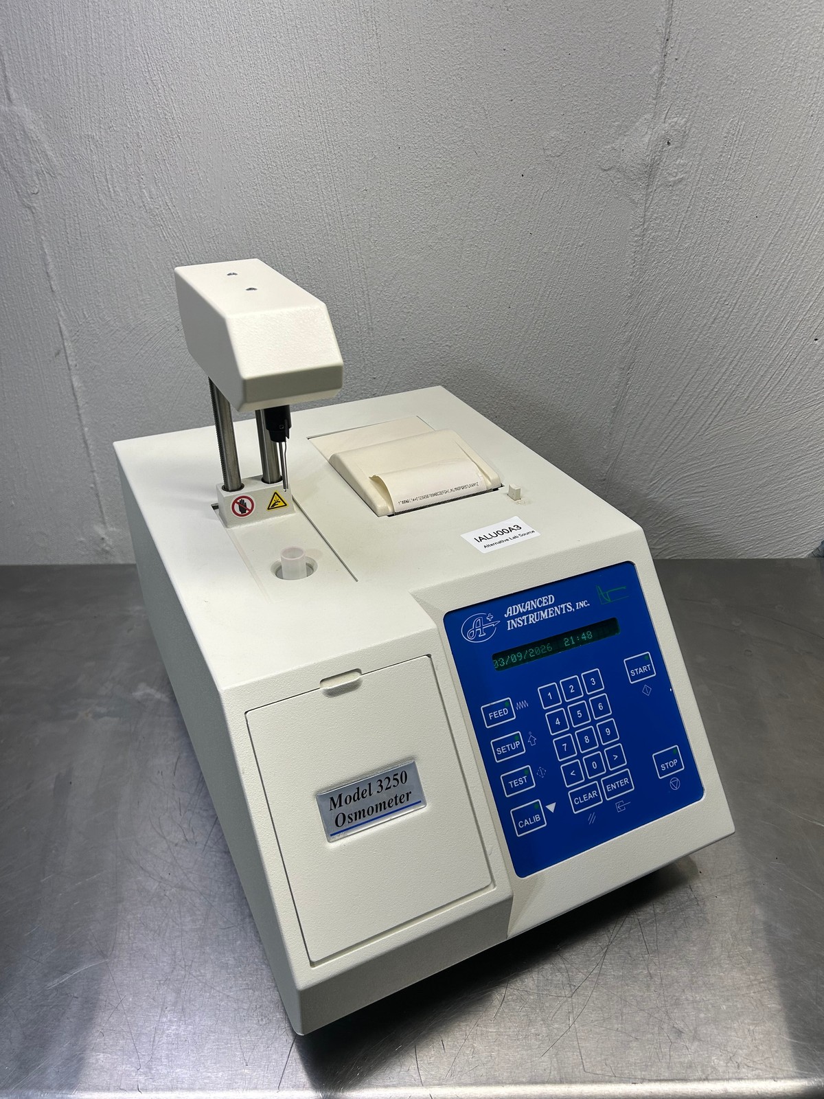 Advanced Instruments Model 3250 Single-Sample Osmometer Calibrated See Video