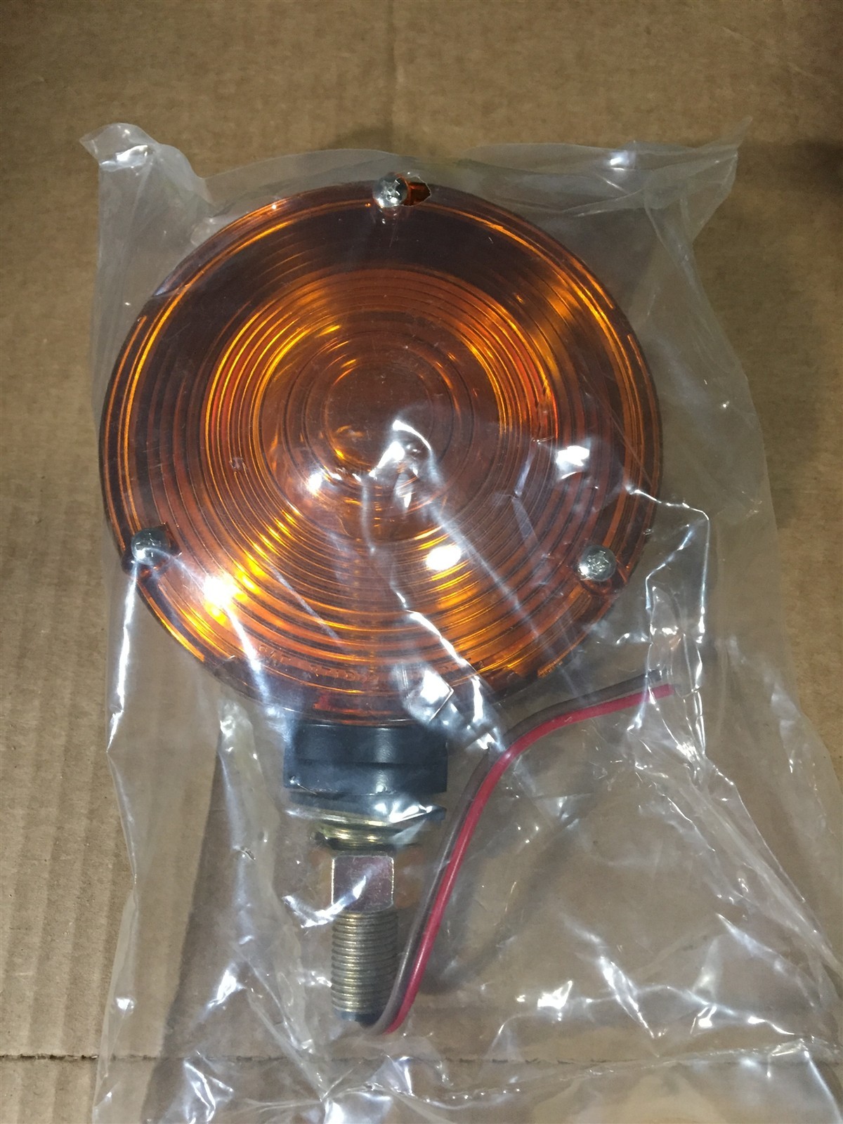 Tisco / SMA New Old Stock Part # 793442 Warning Light 12v Amber Lens