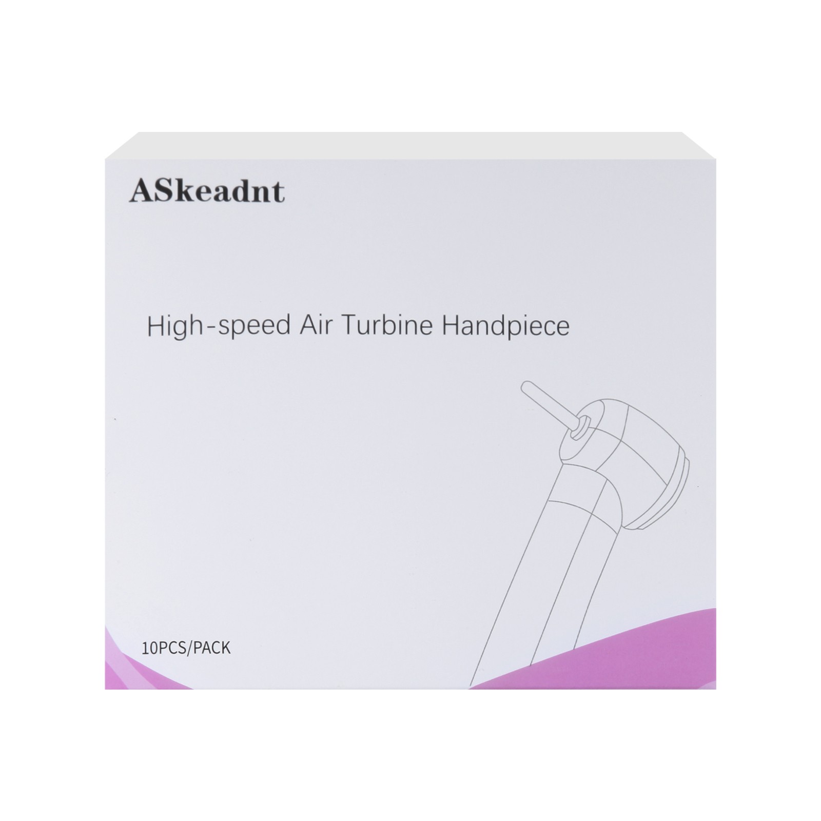 10* ADA4 Dental High Speed Handpiece Push Turbine 4 Holes Fit NSK Pana Max